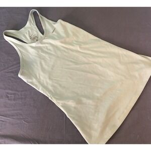 Nike Pro Dri Fit Women's Medium Mesh Back Panel Racerback Workout Tank Top Blue